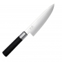 AKCE 1+1 Plátkovací nůž KAI Wasabi Black Yanagiba 155mm + Malý šéfkuchařský nůž KAI Wasabi Black 150mm