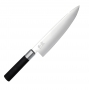 AKCE 1+1 Wasabi Black Nůž šéfkuchaře KAI 200mm + Wasabi Black Nakiri KAI 165mm