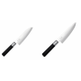 AKCE 1+1 Santoku nůž KAI Wasabi Black (6716S) 165mm + Malý šéfkuchařský nůž KAI Wasabi Black 150mm