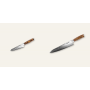 AKCE 1+1 Honesuki (vykosťovací, univerzální) nůž Seburo SUBAJA Damascus 130mm + Šéfkuchařský nůž Seburo SUBAJA Damascus 250mm