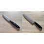 AKCE 1+1 Nůž na ovoce a zeleninu Seburo WEST Damascus 90mm + Šéfkuchařský nůž Seburo WEST Damascus 220mm