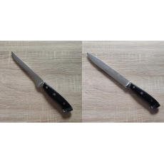 AKCE 1+1 Vykosťovací nůž Seburo WEST Damascus 170mm + Filetovací nůž Seburo WEST Damascus 210mm